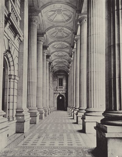 The Vestibule, Parliamentary Buildings, Melbourne by English Photographer