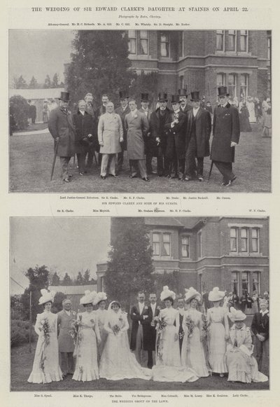 The Wedding of Sir Edward Clarke