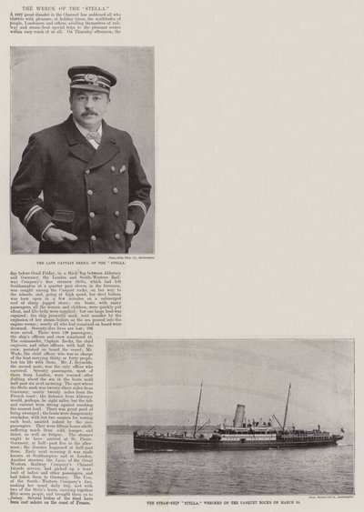 The Wreck of the Stella by English Photographer