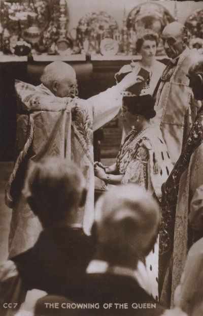 The crowning of the Queen by English Photographer