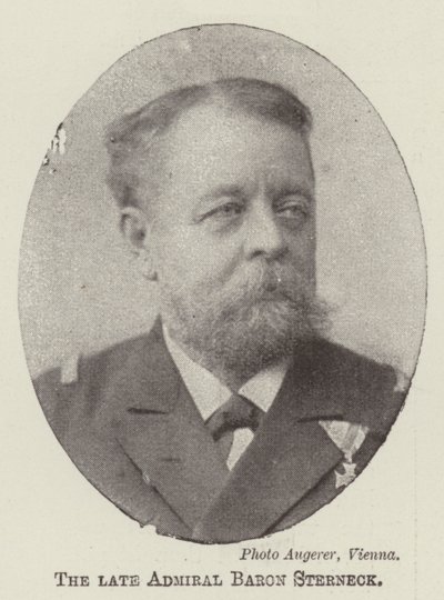 The Late Admiral Baron Sterneck by English Photographer