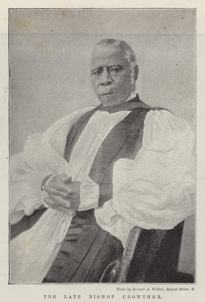 The Late Bishop Crowther by English Photographer