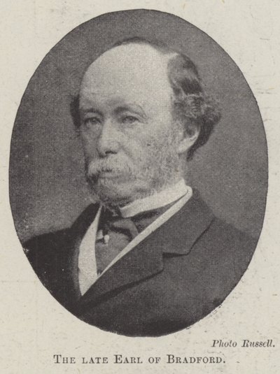 The late Earl of Bradford by English Photographer