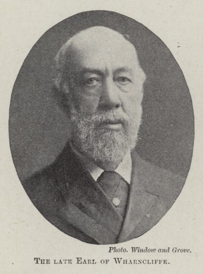 The Late Earl of Wharncliffe by English Photographer