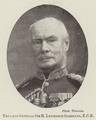 The Late General Sir H Lynedoch Gardiner, KCB by English Photographer