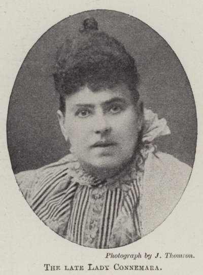 The late Lady Connemara by English Photographer