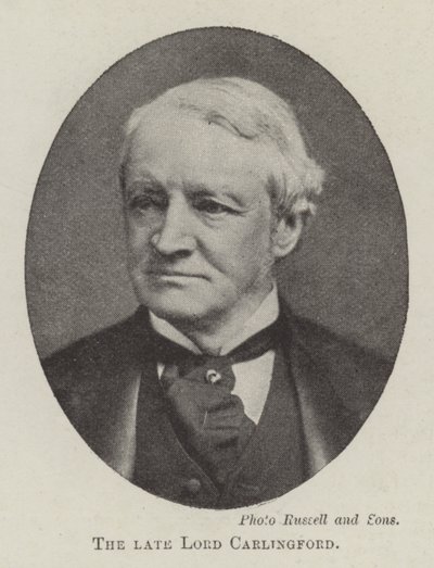 The Late Lord Carlingford by English Photographer