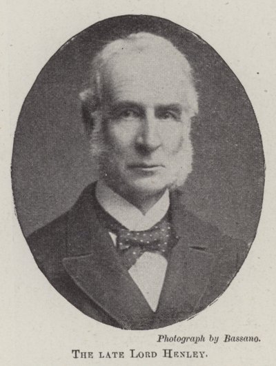 The late Lord Henley by English Photographer