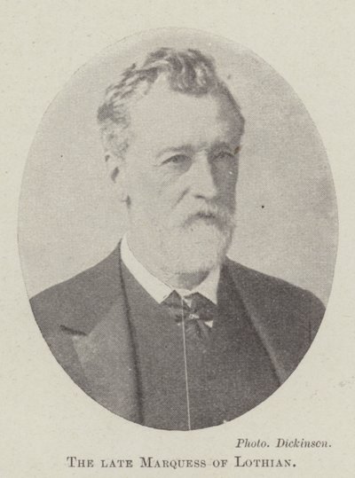 The late Marquess of Lothian by English Photographer