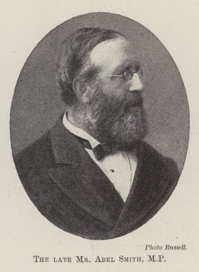 The Late Mr Abel Smith, MP by English Photographer