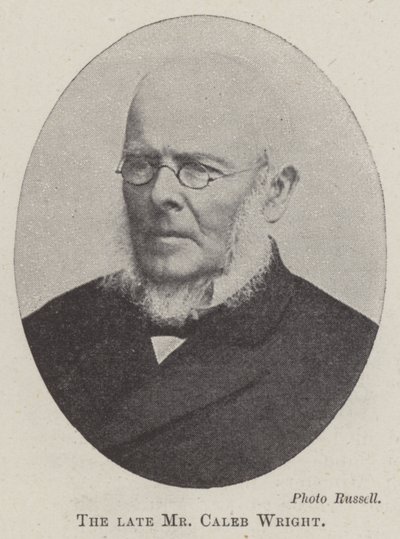The Late Mr. Caleb Wright by English Photographer