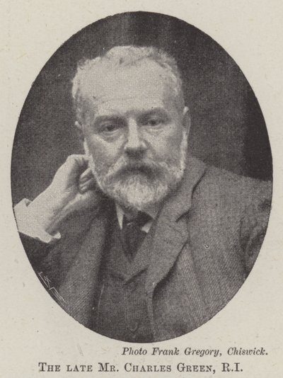 The Late Mr. Charles Green, RI by English Photographer