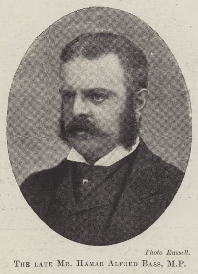 Mr Hamar Alfred Bass, MP by English Photographer