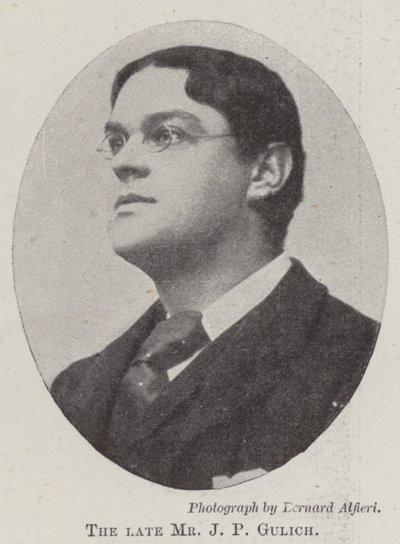 The Late Mr. J.P. Gulich by English Photographer