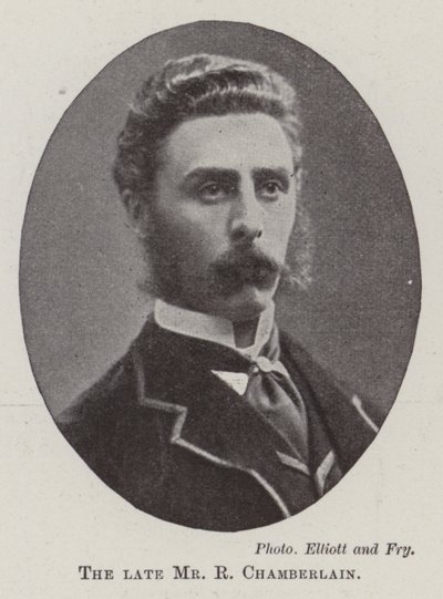 The late Mr R Chamberlain by English Photographer