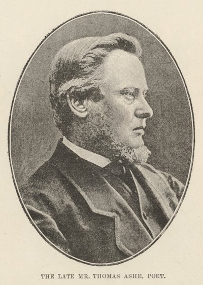 The late Mr Thomas Ashe, Poet by English Photographer