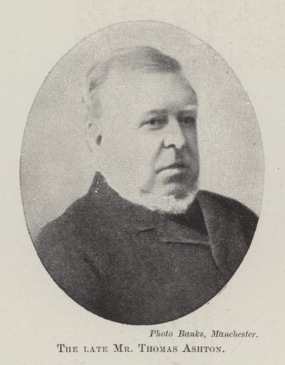 The Late Mr Thomas Ashton by English Photographer