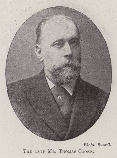 The late Mr Thomas Cooke by English Photographer