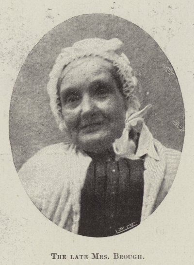 The Late Mrs Brough by English Photographer