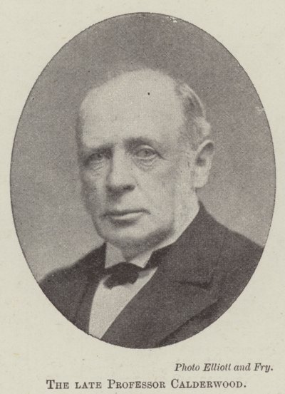 The Late Professor Calderwood by English Photographer