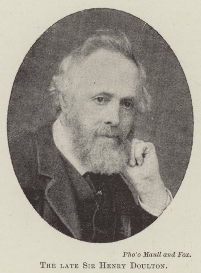 The Late Sir Henry Doulton by English Photographer