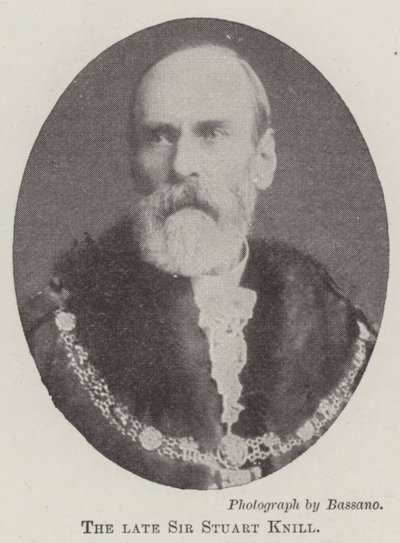 The late Sir Stuart Knill by English Photographer