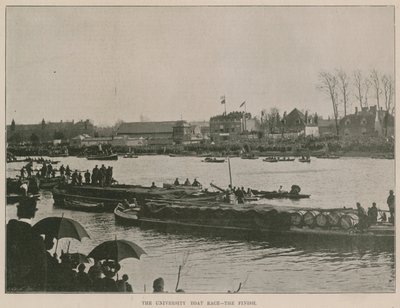 The University Boat Race by English Photographer