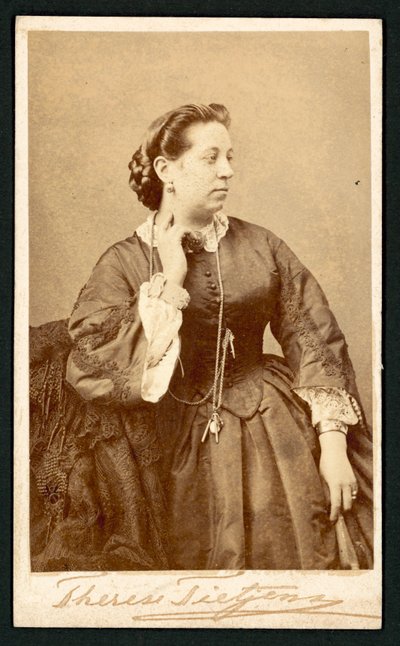 Therese Tietjens, portrait by English Photographer