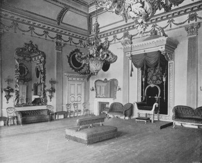 Throne Room at Dublin Castle by English Photographer
