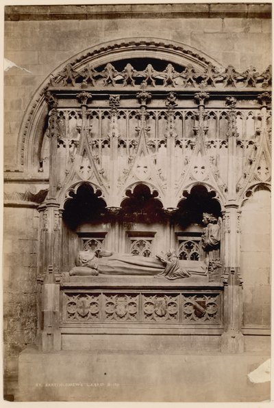 Tomb of Prior Rayhere, Church of St Bartholomew the Great, Smithfield by English Photographer