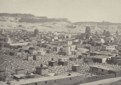 Tombs of the Caliphs, descendants of the Ancient Pharaohs by English Photographer