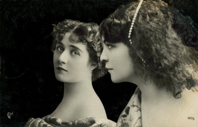 Two women pose by English Photographer