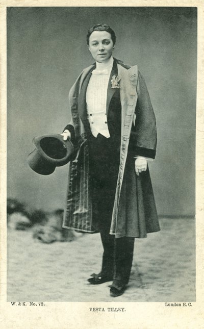 Vesta Tilley by English Photographer