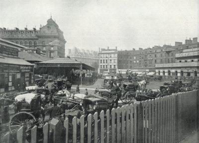 Victoria Station, General View of the Station Yard by English Photographer