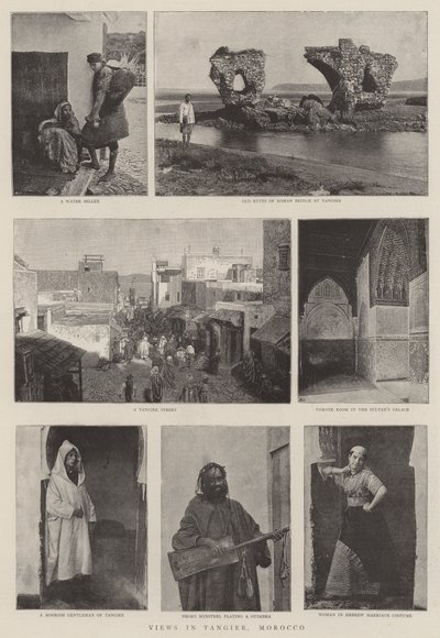 Views in Tangier, Morocco by English Photographer