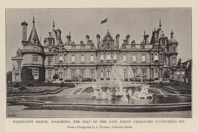 Waddesdon Manor, Aylesbury, the Seat of the Late Baron Ferdinand Rothschild, MP by English Photographer