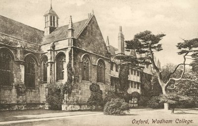 Wadham College, Oxford, Oxfordshire by English Photographer