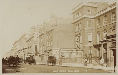 War Office, Pall Mall by English Photographer