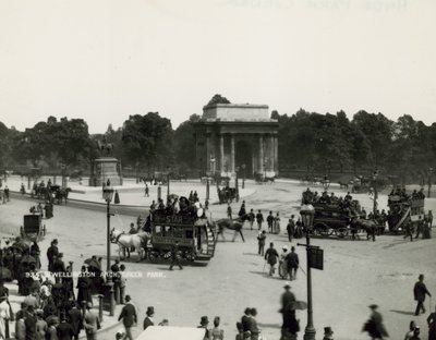 Wellington Arch, Green Park by English Photographer