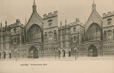 Westminster Hall, London by English Photographer
