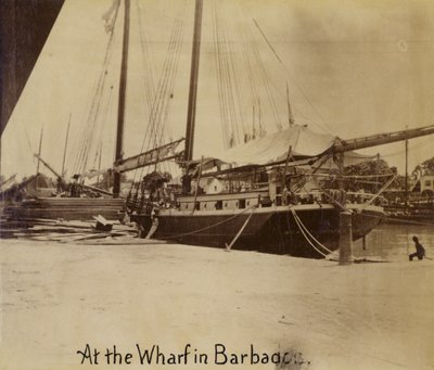 Wharf, Bridgetown, Barbados by English Photographer