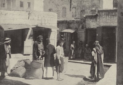 Wheat Market, Nazareth, where Christ grew up by English Photographer