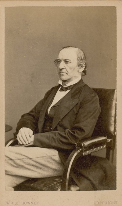 William Ewart Gladstone by English Photographer
