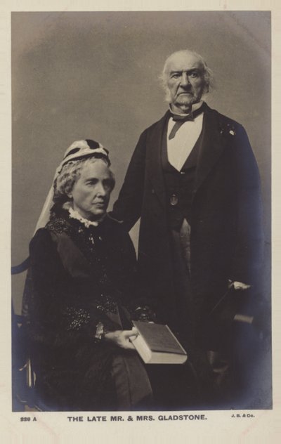 William Ewart Gladstone by English Photographer