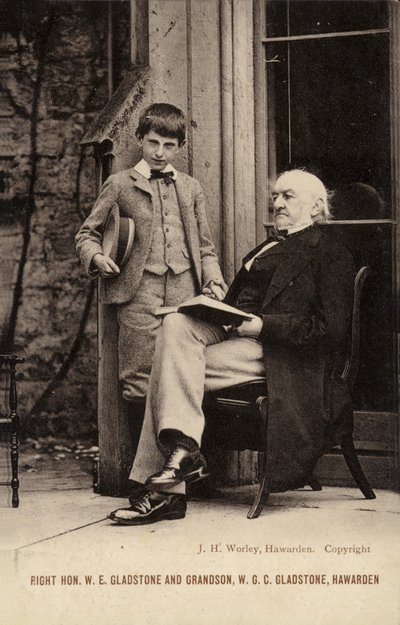 William Ewart Gladstone by English Photographer