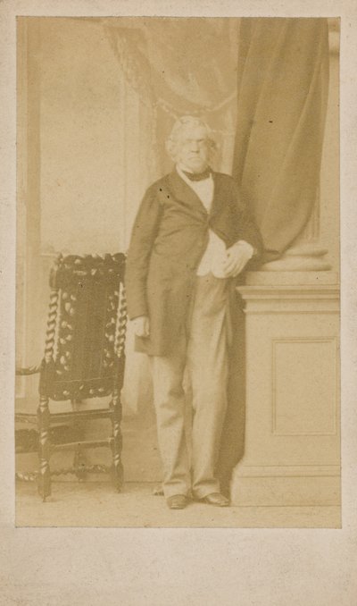 William Makepeace Thackeray by English Photographer