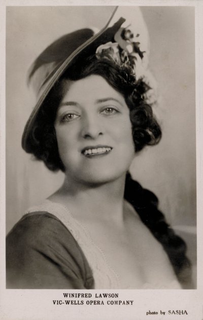 Winifred Lawson, Vic-Wells Opera Company by English Photographer