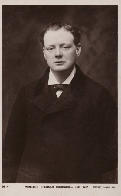 Winston Churchill by English Photographer