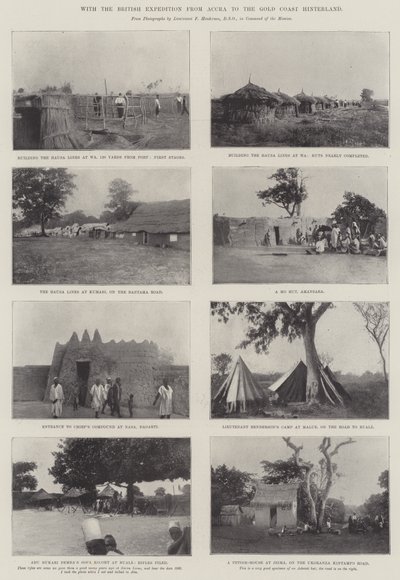 With the British Expedition from Accra to the Gold Coast Hinterland by English Photographer
