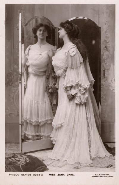 Zena Dare, English singer and actress by English Photographer